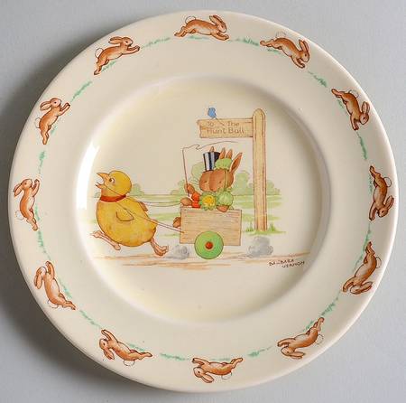 Bunnykins (Albion Shape) Bread & Butter Plate