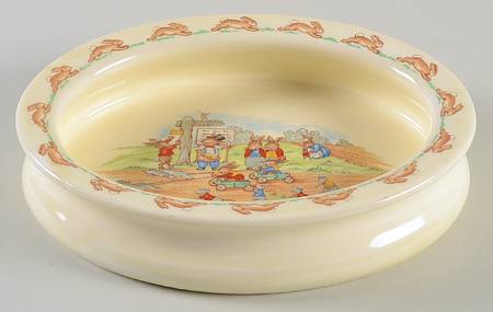 Bunnykins (Albion Shape) 8" Oval Baby Plate