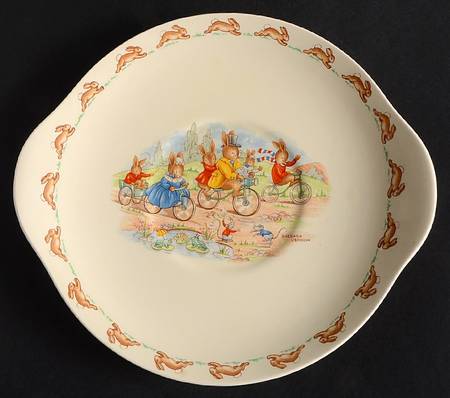 Bunnykins (Albion Shape) Handled Cake Plate