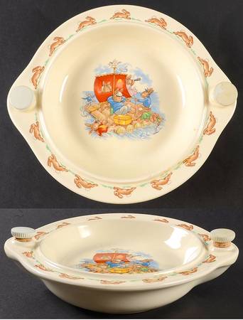 Bunnykins (Albion Shape) Hot Water Plate No Cover