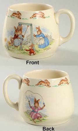 Bunnykins (Albion Shape) 1 Handle Don Mug
