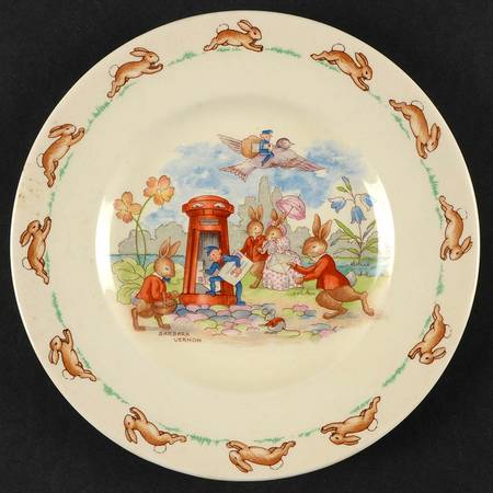 Bunnykins (Albion Shape) Bread & Butter Plate