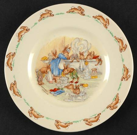 Bunnykins (Albion Shape) Bread & Butter Plate