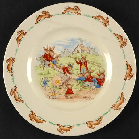 Bunnykins (Albion Shape) Bread & Butter Plate