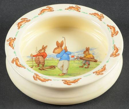Bunnykins (Albion Shape) 6" Round Baby Plate