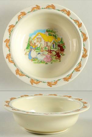 Bunnykins (Albion Shape) Melamine Baby Bowl