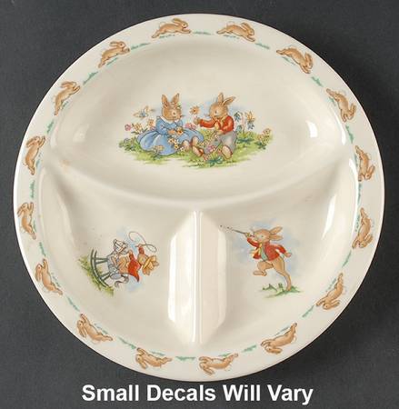 Bunnykins (Albion Shape) Child's Plate