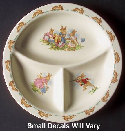 Bunnykins (Albion Shape) Child's Plate