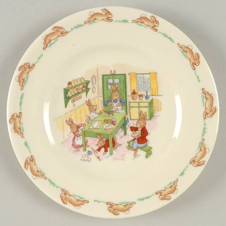 Bunnykins (Albion Shape) Bread & Butter Plate