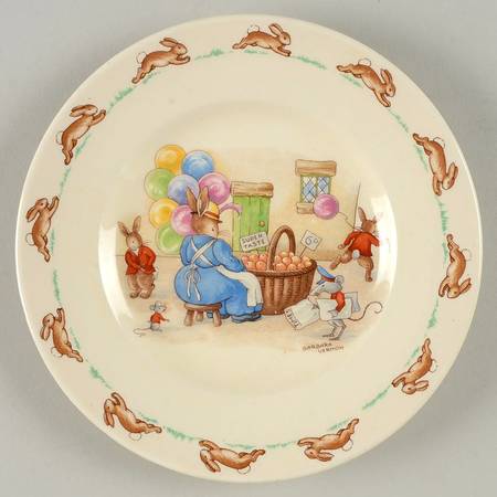 Bunnykins (Albion Shape) Bread & Butter Plate