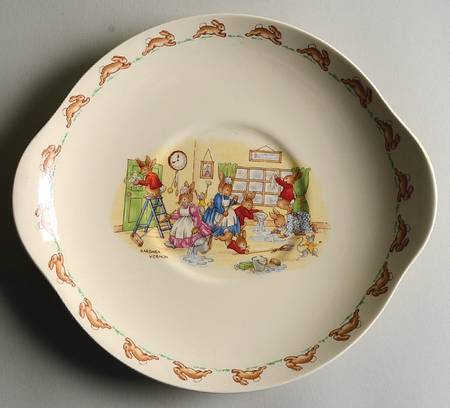 Bunnykins (Albion Shape) Handled Cake Plate