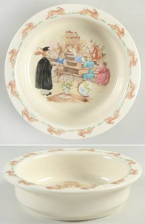 Bunnykins (Albion Shape) 6" Round Baby Plate
