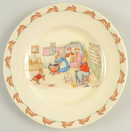Bunnykins (Albion Shape) Salad Plate