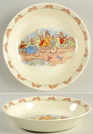 Bunnykins (Albion Shape) Coupe Soup/Porridge Bowl