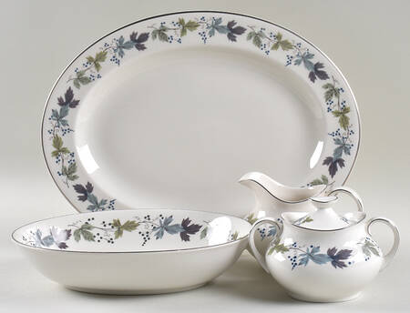 Burgundy 5 Piece Hostess Set
