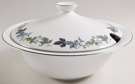 Burgundy Tureen &  Lid