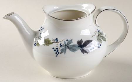 Burgundy Mini Teapot No Lid