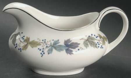 Burgundy Gravy Boat