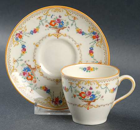 The Burlington Flat Demitasse Cup & Saucer Set