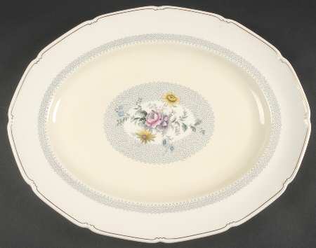 Burnham 17" Oval Serving Platter