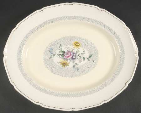 Burnham 15" Oval Serving Platter