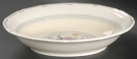 Burnham 10" Oval Vegetable Bowl