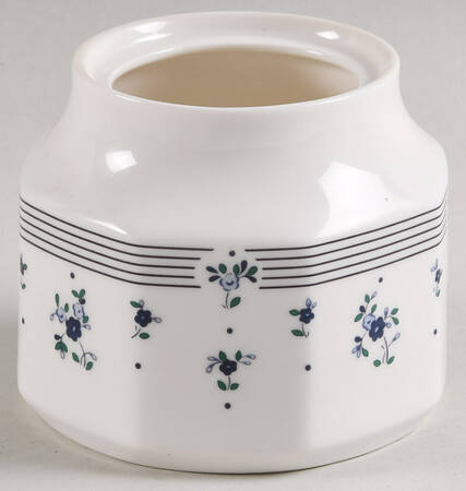 Calico Blue Sugar Bowl No Lid