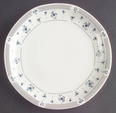Calico Blue Bread & Butter Plate