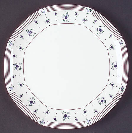 Calico Blue Salad Plate