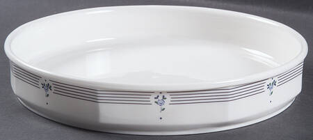 Calico Blue 9" Quiche