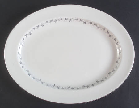 Cadence 16" Oval Serving Platter