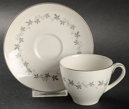 Cadence Flat Demitasse Cup & Saucer Set