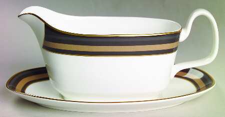 Cadenza Gravy Boat & Underplate