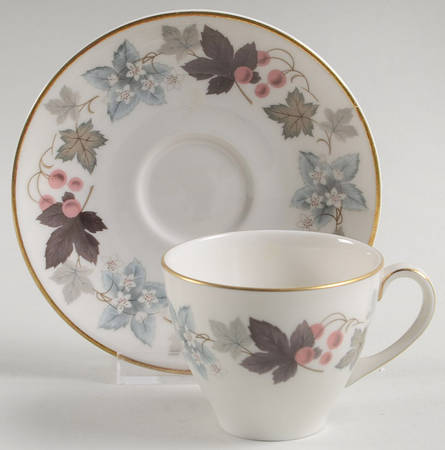 Camelot Flat Demitasse Cup & Saucer Set