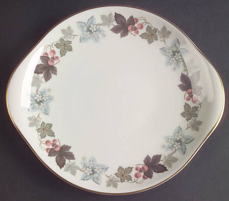 Camelot Handled Cake Plate