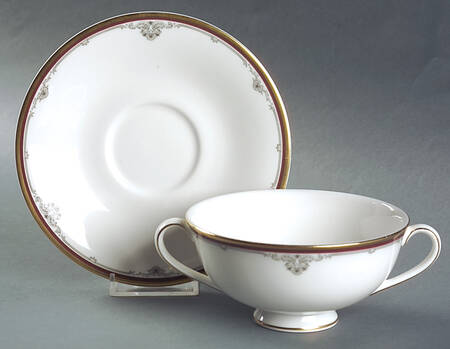 Cambridge Footed Cream Soup Bowl