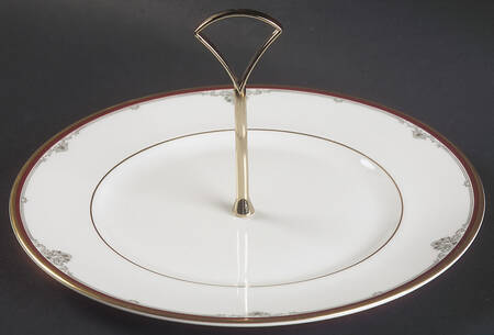 Cambridge Round Serving Plate with Handle (DP)