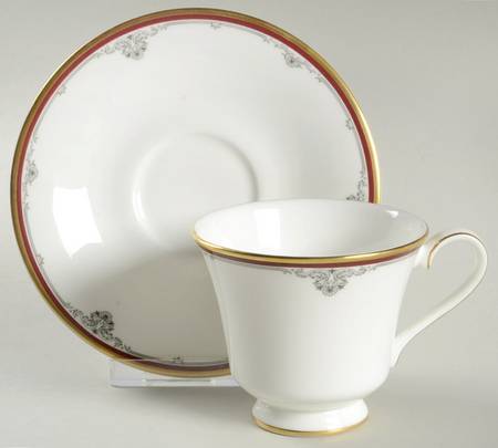 Cambridge Footed Cup & Saucer Set