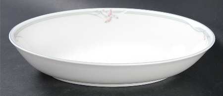 Carnation Micro 9" Oval Vegetable Bowl