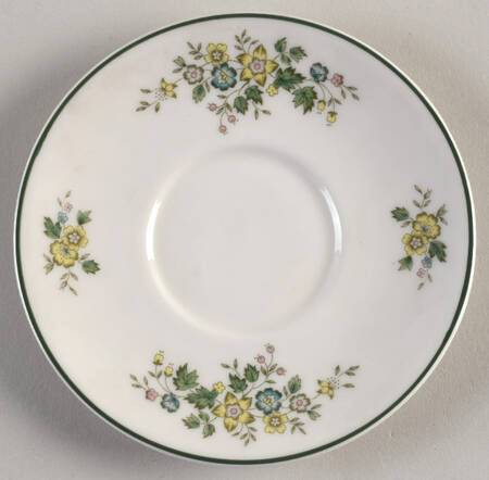 Campagna Green Saucer for Demitasse Cup