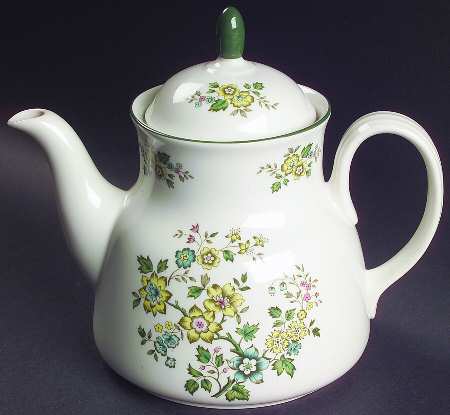 Campagna Green Teapot & Lid