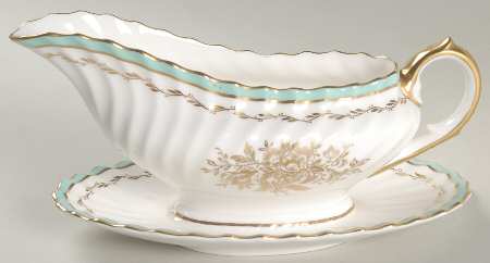 Camrose Gravy Boat with Attached Underplate