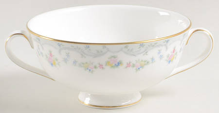 Candice Footed Cream Soup Bowl
