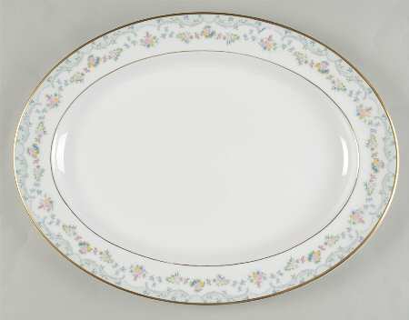 Candice 16" Oval Serving Platter