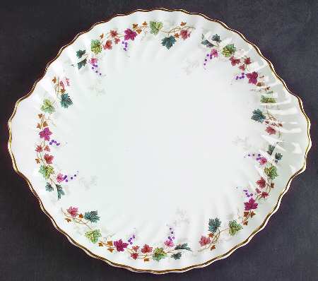 Canterbury Handled Cake Plate