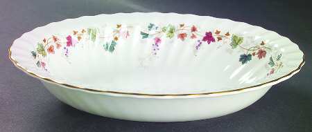 Canterbury 10" Oval Vegetable Bowl