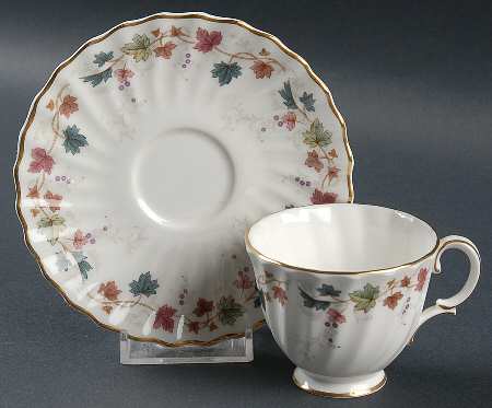 Canterbury Footed Demitasse Cup & Saucer Set