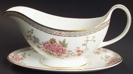 Canton Gravy Boat & Underplate