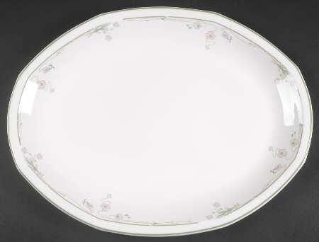 Caprice (Octagonal) 16" Oval Serving Platter