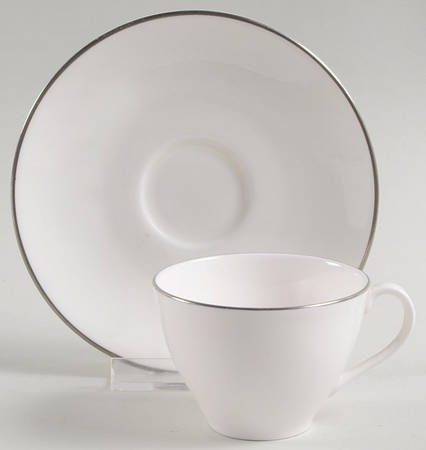 Carousel Flat Demitasse Cup & Saucer Set